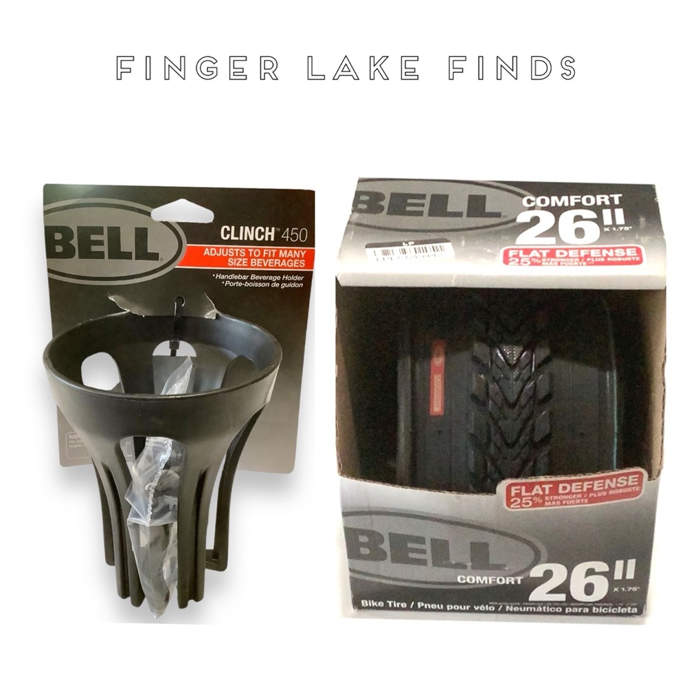 Bell Flat Defense 26” Bike Tire & Drink Holder